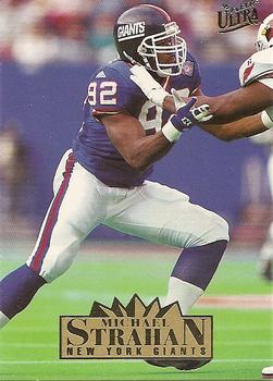 1995 Ultra #231 Michael Strahan Front