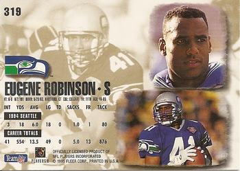 1995 Ultra #319 Eugene Robinson Back
