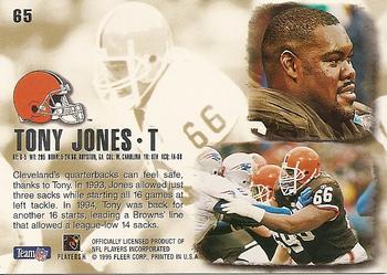 1995 Ultra #65 Tony Jones Back