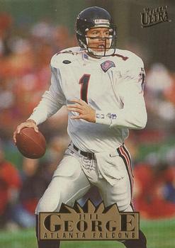 1995 Ultra #15 Jeff George Front