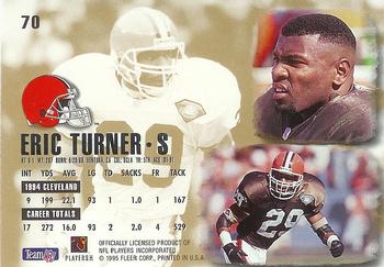 1995 Ultra #70 Eric Turner Back