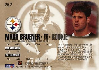 1995 Ultra #257 Mark Bruener Back