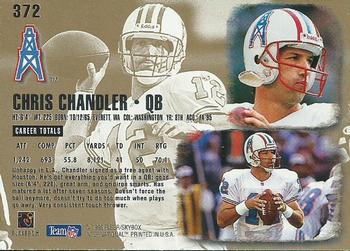 1995 Ultra #372 Chris Chandler Back