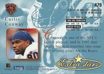 1995 Ultra #479 Curtis Conway Back