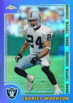 2000 Topps Chrome - Refractors #154 Charles Woodson Front
