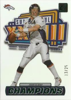 2022 Clearly Donruss - Champions Green #CC-10 John Elway Front