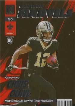 2022 Clearly Donruss - Gridiron Marvels #GM-14 Chris Olave Front