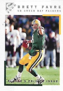 2000 Topps Gallery - Player's Private Issue #70 Brett Favre Front