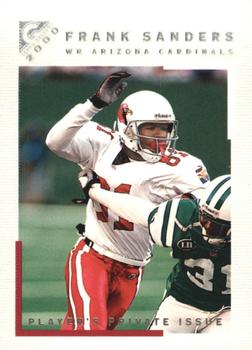 2000 Topps Gallery - Player's Private Issue #79 Frank Sanders Front