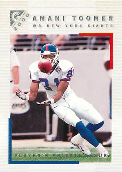 2000 Topps Gallery - Player's Private Issue #112 Amani Toomer Front