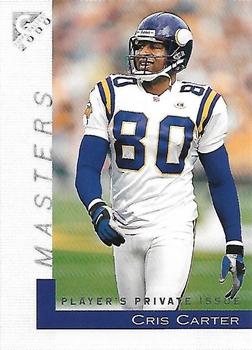 2000 Topps Gallery - Player's Private Issue #132 Cris Carter Front