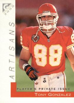 2000 Topps Gallery - Player's Private Issue #146 Tony Gonzalez Front