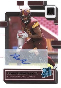 2022 Clearly Donruss - Rated Rookie Autographs #77 Brian Robinson Jr. Front