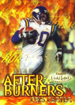 2000 Topps Gold Label - After Burners #A4 Cris Carter Front