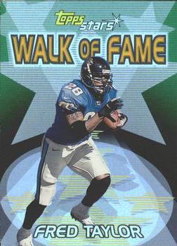 2000 Topps Stars - Walk of Fame #W8 Fred Taylor Front