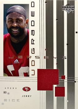 2000 UD Graded - Jerseys #G-JR Jerry Rice Front