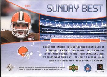 2000 UD Ionix - Sunday Best #SB13 Tim Couch Back