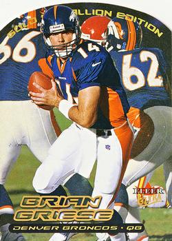 2000 Ultra - Gold Medallion #84G Brian Griese Front
