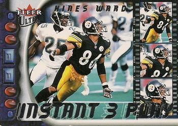 2000 Ultra - Instant Three Play #13 IP Hines Ward Front