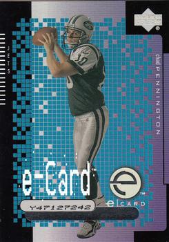 2000 Upper Deck - e-Cards #CP Chad Pennington Front