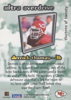 1995 Ultra - Overdrive #13 Derrick Thomas Back