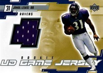 2000 Upper Deck - UD Game Jerseys #JL Jamal Lewis Front