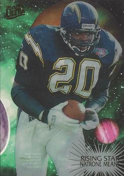 1995 Ultra - Rising Stars #7 Natrone Means Front