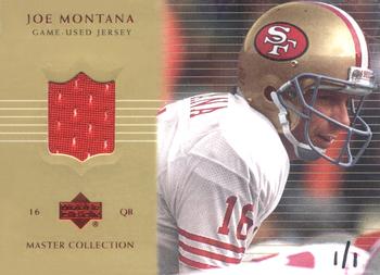 2000 Upper Deck Montana Master Collection - Mystery Inserts #MC3 Joe Montana Front