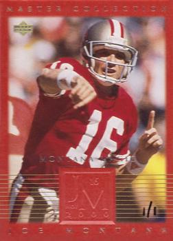 2000 Upper Deck Montana Master Collection - Mystery Inserts #6 Joe Montana Front