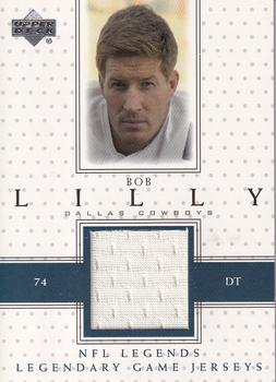 2000 Upper Deck Legends - Legendary Game Jerseys #LJ-BL Bob Lilly Front