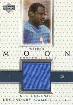 2000 Upper Deck Legends - Legendary Game Jerseys #LJ-WM Warren Moon Front