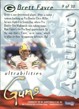 1995 Ultra - Ultrabilities #9 Brett Favre Back