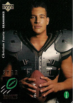 1995 Upper Deck #22 Christian Fauria Front