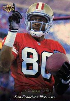 1995 Upper Deck #44 Jerry Rice Front