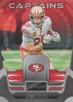 2022 Panini Playbook - Captains #C-7 George Kittle Front