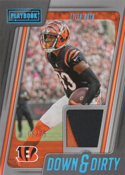 2022 Panini Playbook - Down and Dirty Platinum #DD-5 Tyler Boyd Front