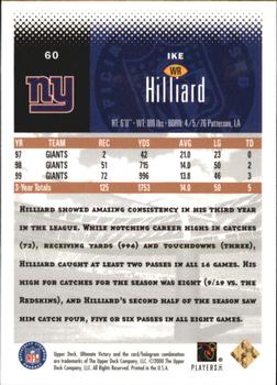2000 Upper Deck Ultimate Victory - Copper #60 Ike Hilliard Back