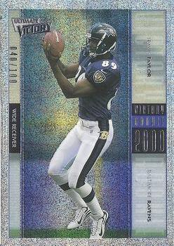2000 Upper Deck Ultimate Victory - Parallel 100 #148 Travis Taylor Front