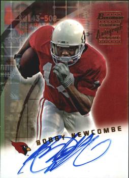 2001 Bowman - Rookie Autographs #BA-BN Bobby Newcombe Front