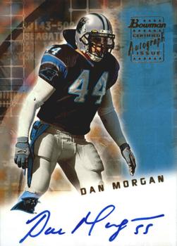 2001 Bowman - Rookie Autographs #BA-DM Dan Morgan Front
