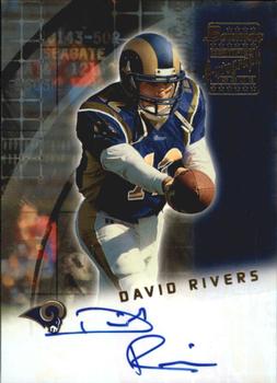 2001 Bowman - Rookie Autographs #BA-DR David Rivers Front