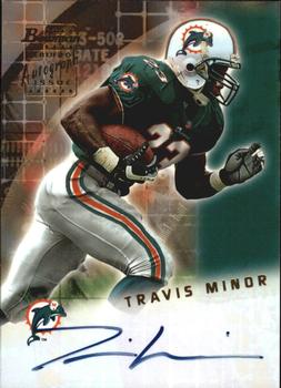2001 Bowman - Rookie Autographs #BA-TM Travis Minor Front