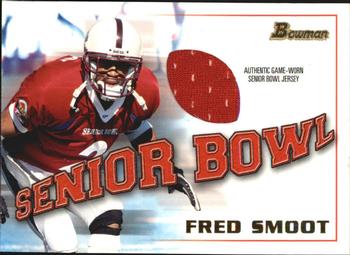 2001 Bowman - Bowl Jerseys #BJ-FS Fred Smoot Front