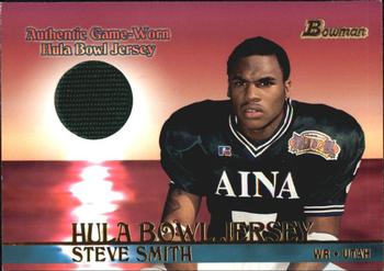 2001 Bowman - Bowl Jerseys #BJ-SS Steve Smith Front