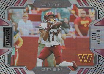 2022 Panini Playbook - Wide Open #WO-14 Terry McLaurin Front