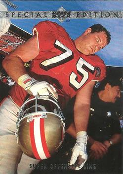 1995 Upper Deck - Special Edition #SE21 Offensive Line Front