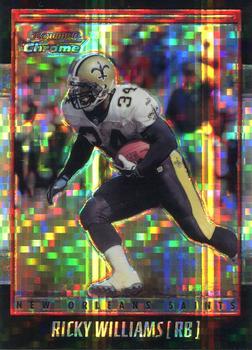 2001 Bowman Chrome - Xfractors #26 Ricky Williams Front