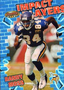 2001 Bowman's Best - Impact Players #IP1 Randy Moss Front