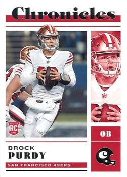 2022 Panini Chronicles #41 Brock Purdy Front