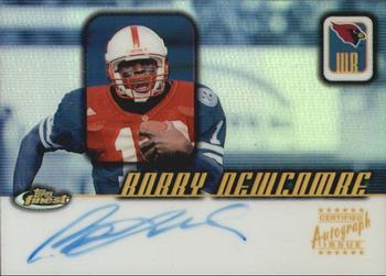 2001 Finest - Autographs #FA-BN Bobby Newcombe Front